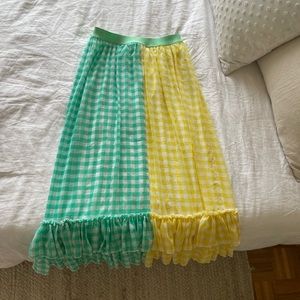 Eva Franco from Anthropologie skirt